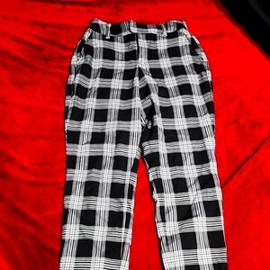 Hottopic plaid pants goth
